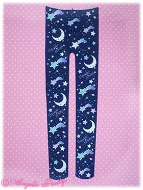 新品 Angelic Pretty Dream Sky タイツ アンジェリックプリティ拍卖