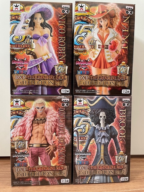 ☆値下げ!ワンピース 15th DXF 4体セット未開封品☆拍卖