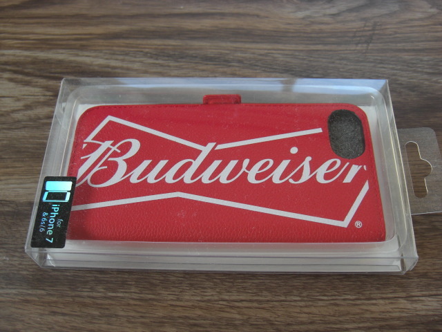 【送料無料】 iPhone 6 / 6s / 7 対応 ケース 新品 未使用 Budweiser バドワイザー拍卖