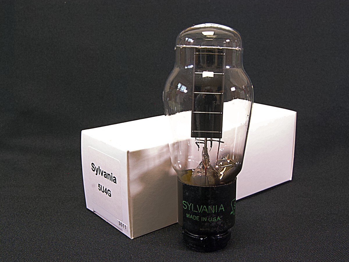 ♪♪Sylvania 5U4G 整流管 NOS品 #3511、USAシルバニア♪♪拍卖