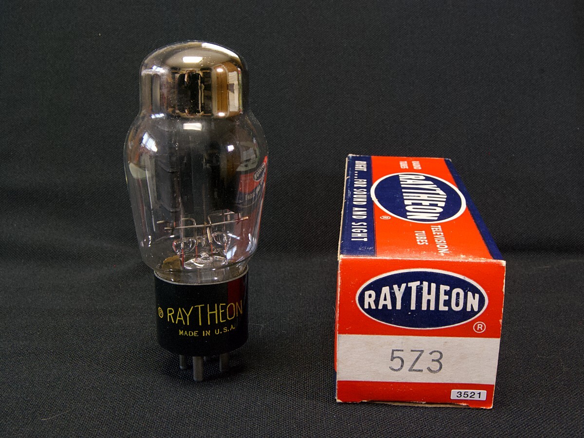♪♪Raytheon 5Z3 整流管 NOS品 #3521、USAレイセオン♪♪拍卖