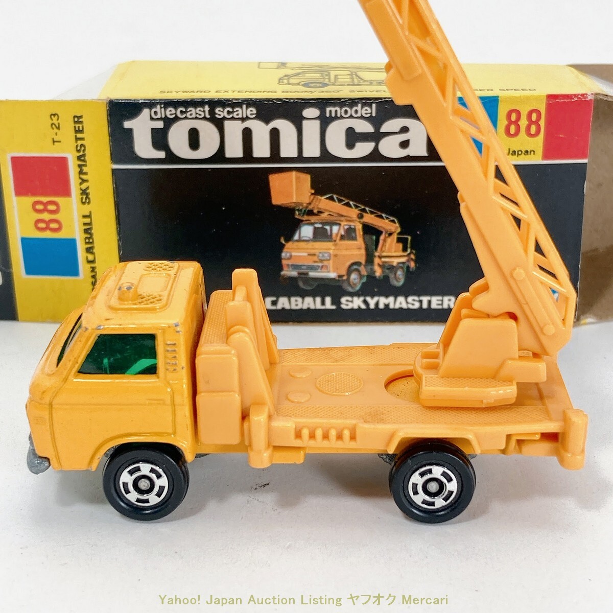 【送料230円】 トミカ 黒箱 88 日産 キャブオール スカイマスター 元箱 トミー 日本製 レトロ ミニカー 505SG拍卖