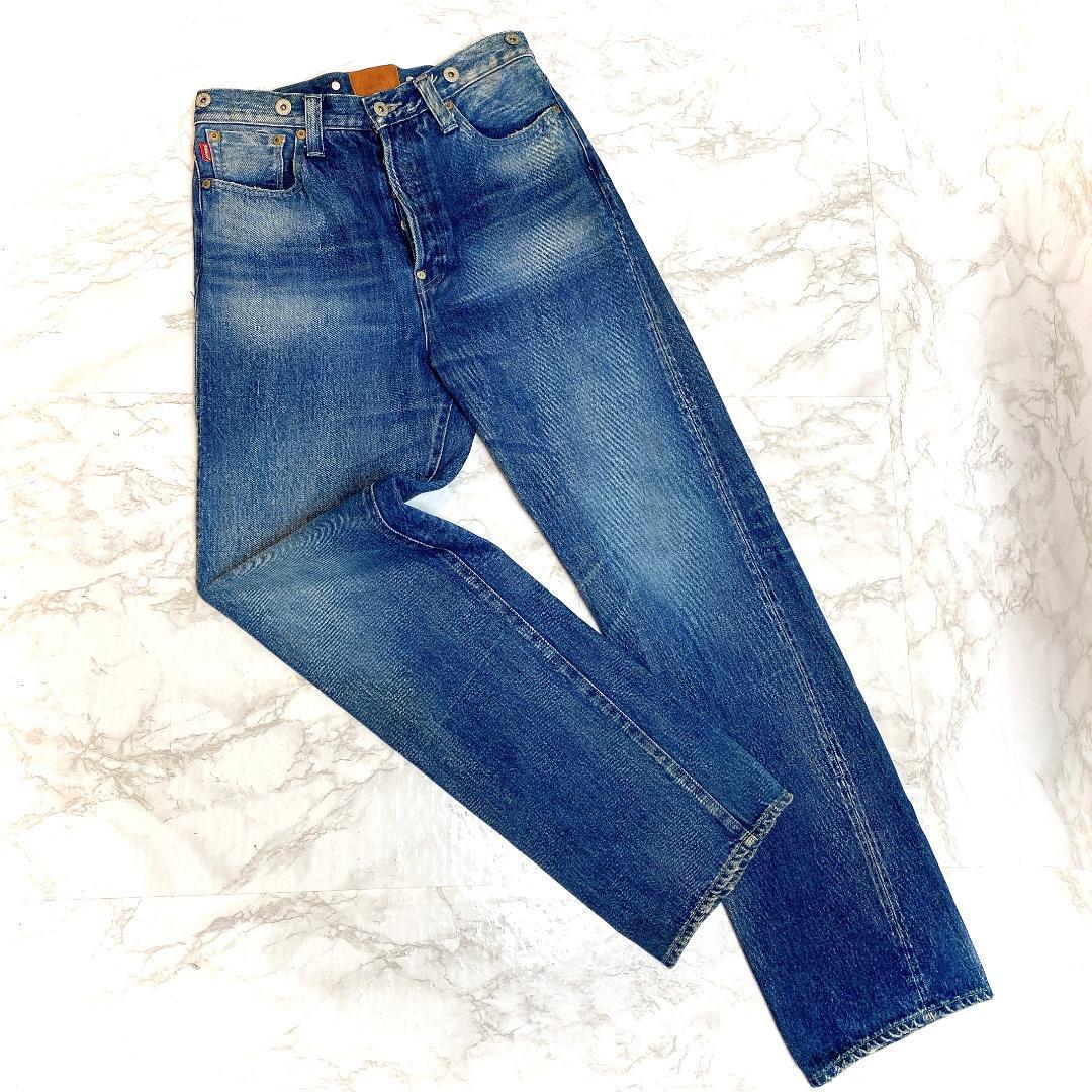 OLD Stussy セルビッチ デニム サスペンダーボタン シンチバック 30拍卖