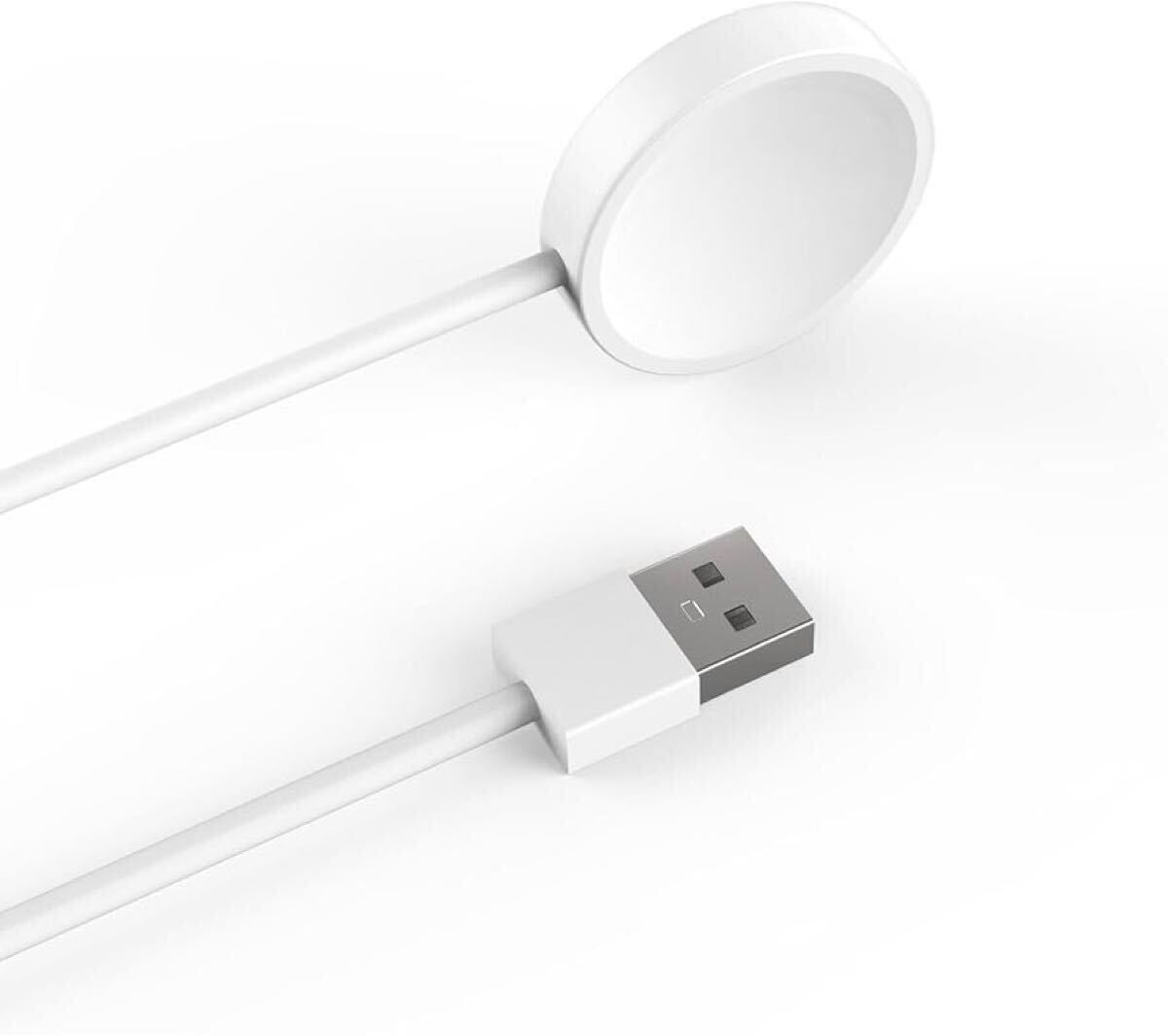 e-737 Watch充電器 ワイヤレス充電 磁気充電ケーブル USBコネクタ Watch充電ケーブル Series 7 /6 /SE / 5 / 4 / 3 / 2 / 1全シリーズ対応 拍卖