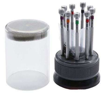 送料無料 精密ドライバー 9本セット 時計 や 眼鏡等の細かな ネジ 止めには必需品・交換用 ドライバー 先付き拍卖