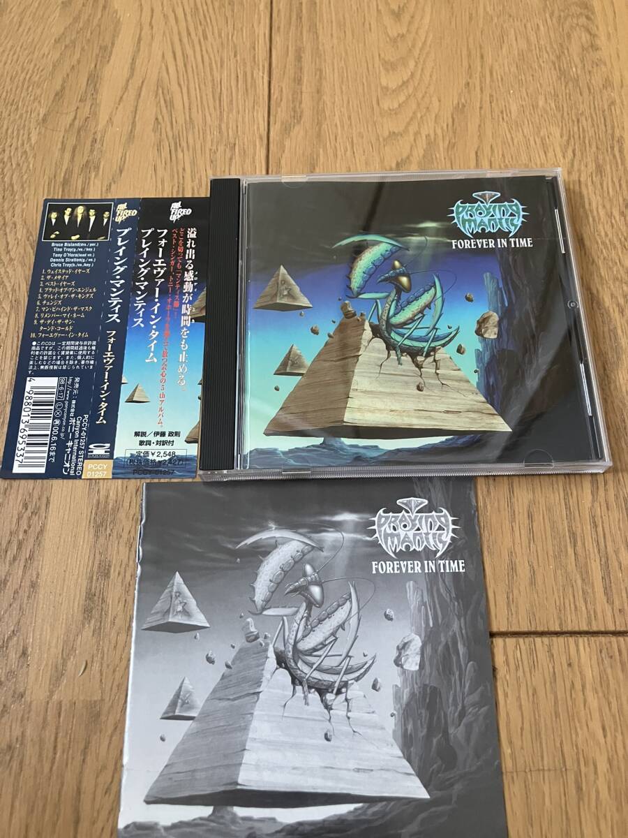 メロハー 帯付 PRAYNIG MANTIS プレイングマンティス/FOREVER IN TIME~トニーオホーラ拍卖