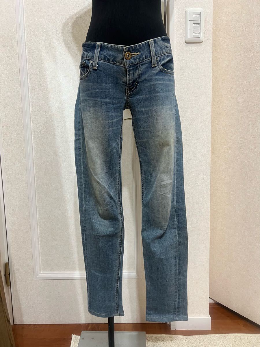 SLY/ヴィンテージスキニーデニムパンツ拍卖