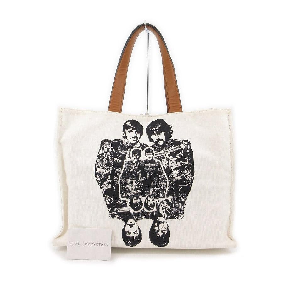 送料無料 美品 ステラマッカートニー STELLA McCARTNEY トートバッグ THE BEATLES メンズ拍卖