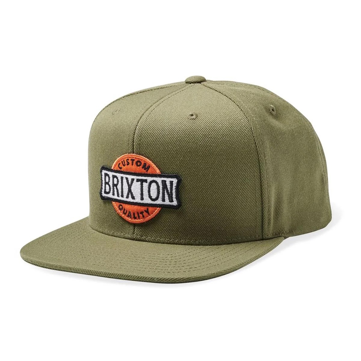 Brixton Wendall MP Snapback Hat Cap Olive Surplus キャップ拍卖