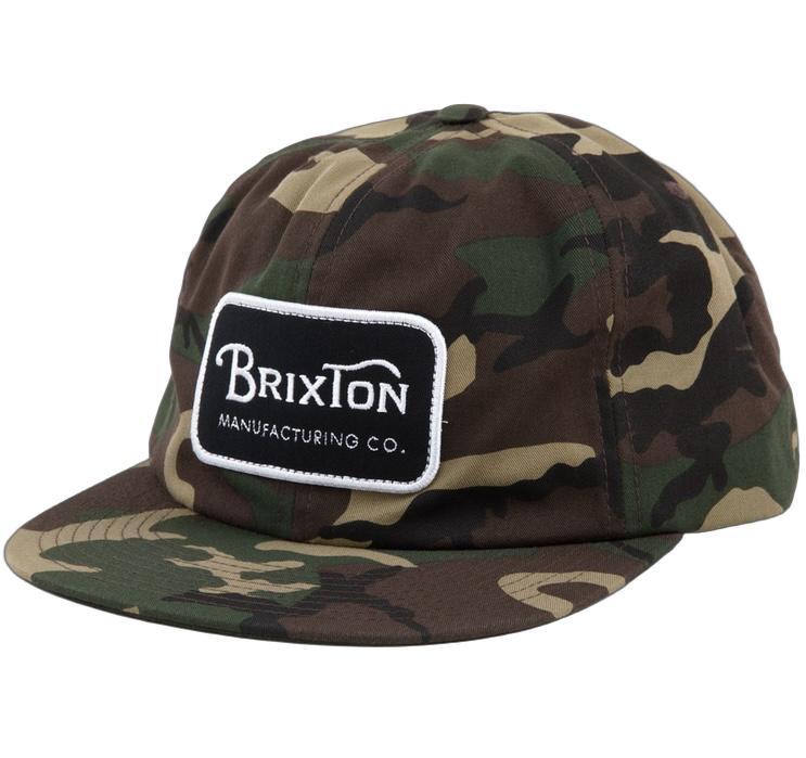 Brixton Grade HP Snapback Hat Cap Camo キャップ拍卖