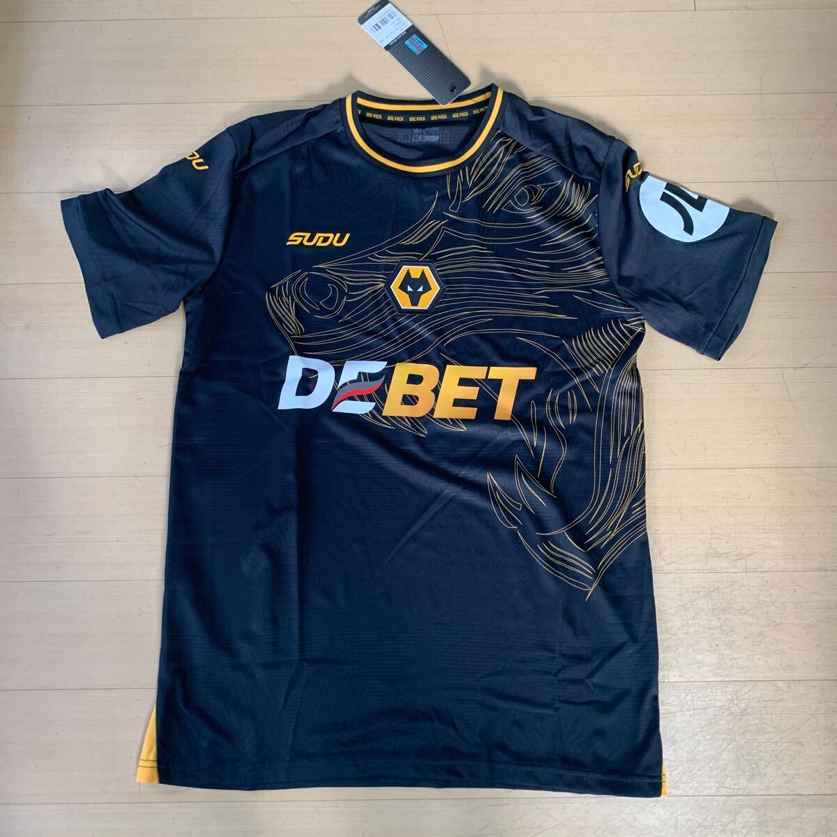ウルバーハンプトンワンダラーズ アウェイ インポートMサイズ Sudu Wolves Away Shirt 2024-2025拍卖