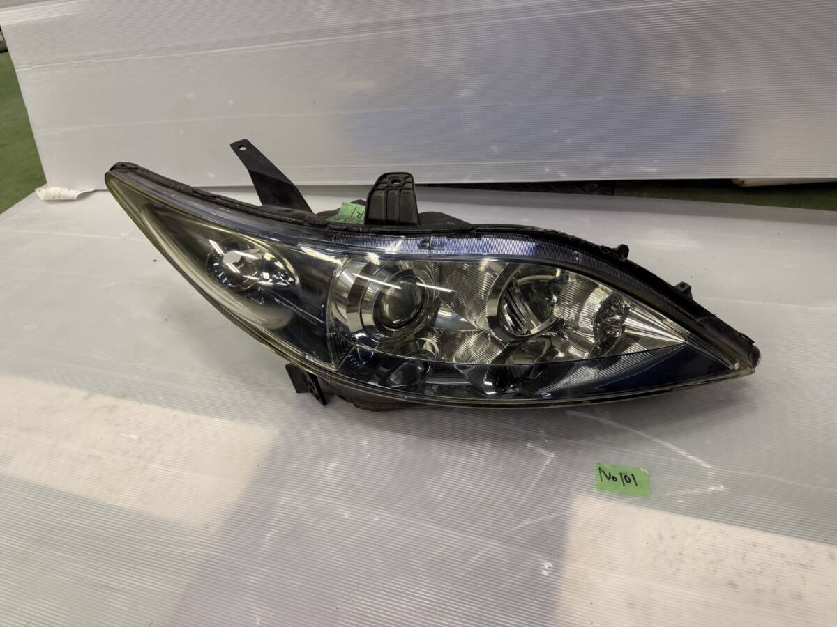 No.101 《極上品》 ホンダ HONDA エリシオンHID DBA‐RR1 純正 右 (運転席側) ヘッドライトHID拍卖