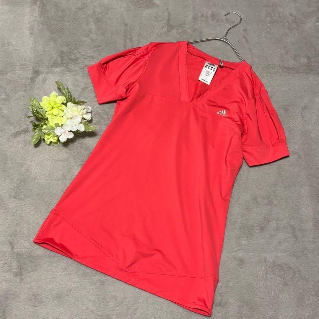 アディダス 半袖 Vネック スポーツ M サッカー スポーツ ランニング拍卖