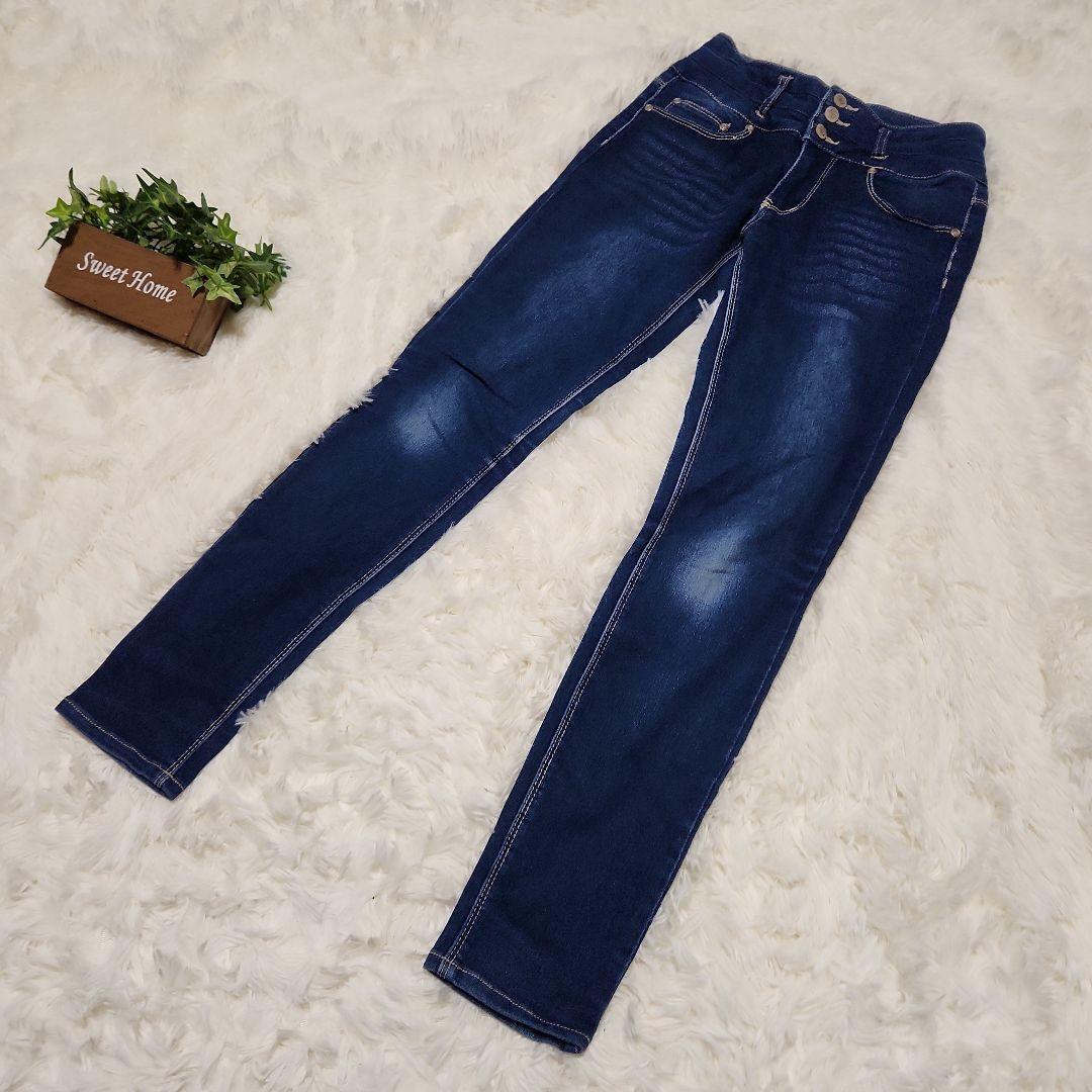 WORKS ウォッシュ加工 61~89 デニム ストレッチ スキニー拍卖