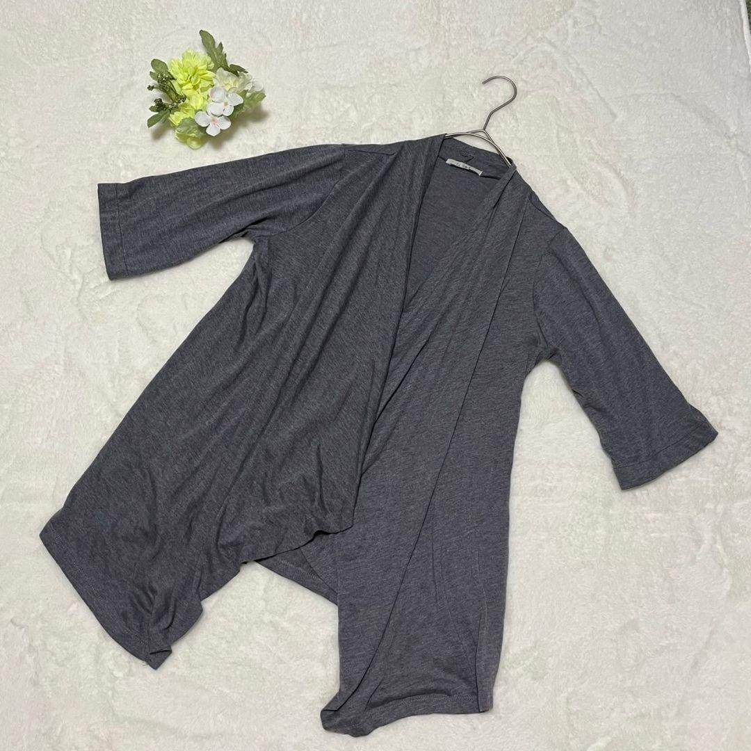 トップス M カーディガン 五分袖 オフィス 通勤 事務拍卖