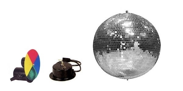 ミラーボール♪直径40センチフルセット★新品未使用◎最安値★拍卖