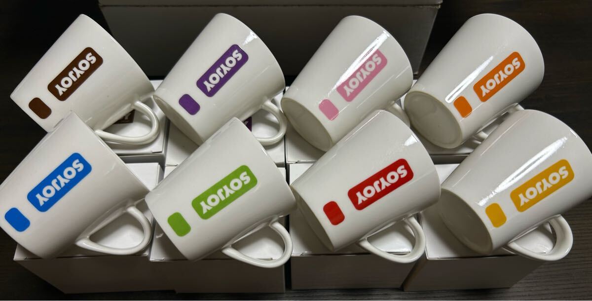 SOYJOY ソイジョイ マグカップ 8色×2 計16個セット拍卖