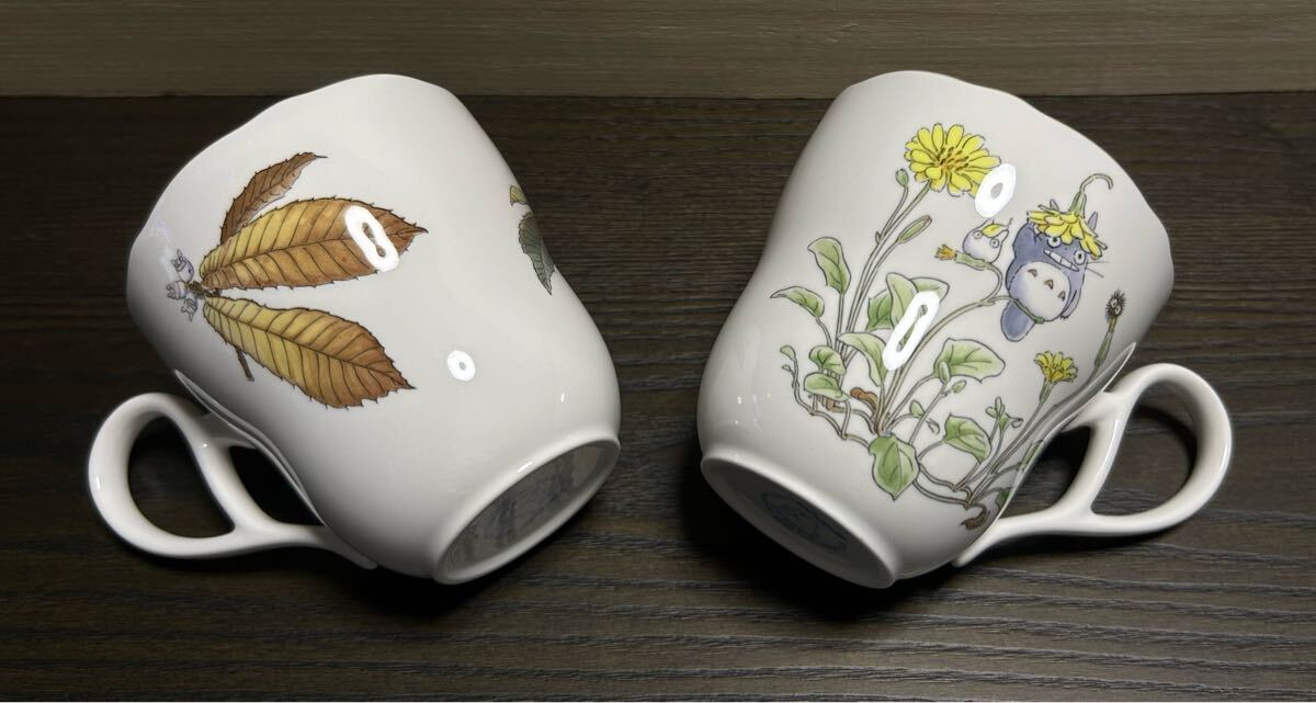 となりのトトロ ノリタケ コラボ マグカップ 2個セット拍卖