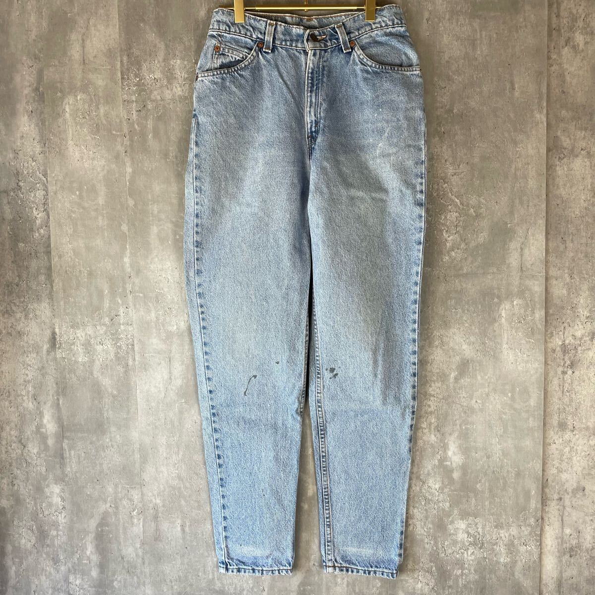【USA製】Levi's10912テーパードデニム 色落ち◎W約72 リーバイス ジーンズ ビンテージ 90s アメリカ製拍卖