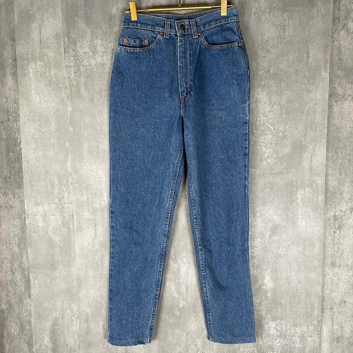 【USA製】Levi's W610ブルーデニム W30 525工場 90's リーバイス ジーンズ アメリカ古着 ジッパーフライ拍卖