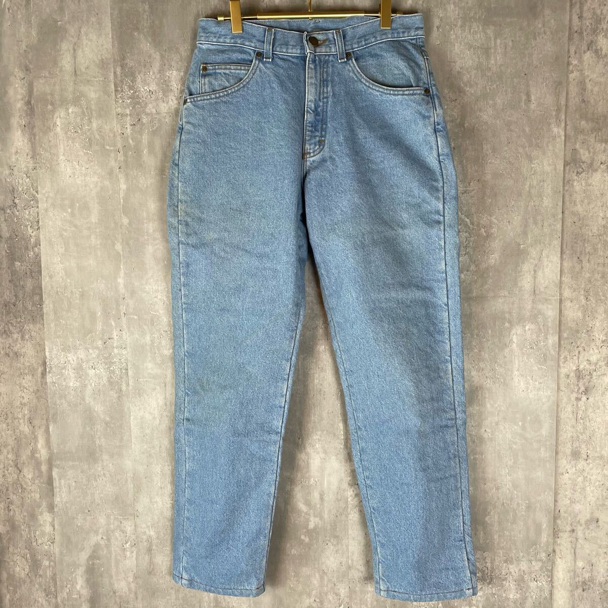 【USA製】LLBeanエルエルビーン デニム W30 80's パンツ ジーンズ アメリカ古着 ジッパーフライ ビンテージ 拍卖