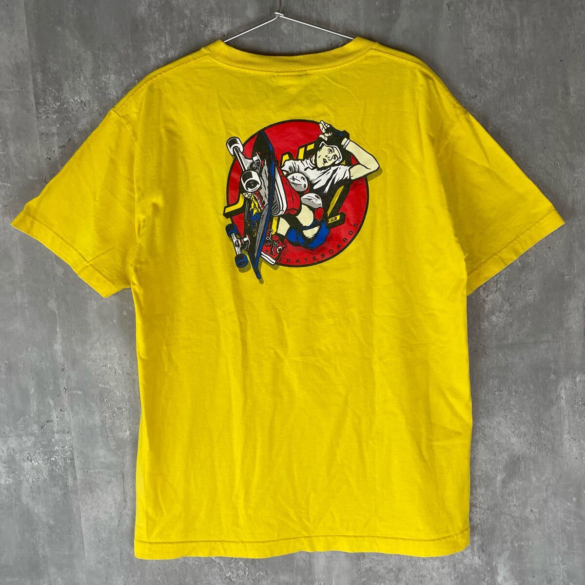 【NHS】SANTA CRUZ 90's ノンフェード スケボー 横乗りY2K Tシャツ 半袖 レア プリント M 拍卖