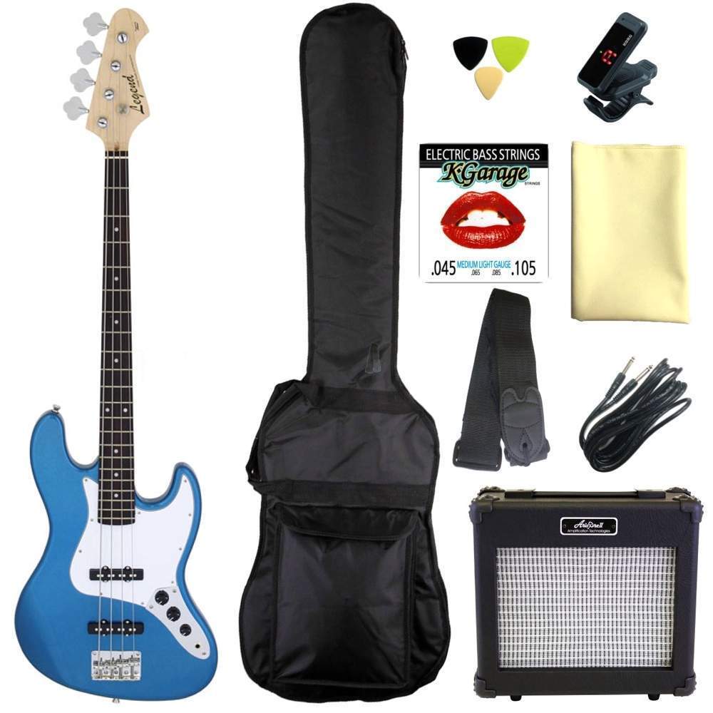 即決◆新品◆送料無料Legend LJB-Z MBL(Metallic Blue) 定番9点セット/ARIAアンプ拍卖