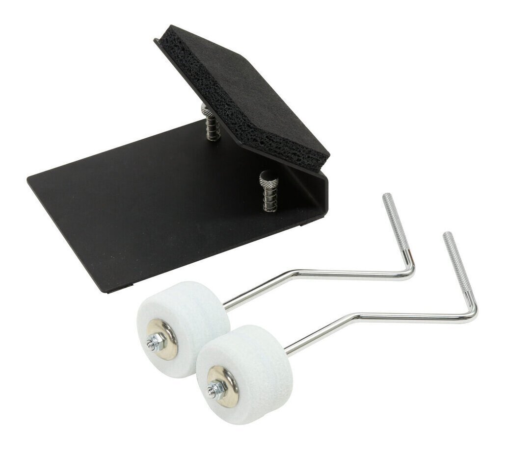 即決◆新品◆送料無料MAXTONE FPP-2 ツインペダル対応 バスドラム 練習用 トレーニングパッド 専用ビーター2個付拍卖