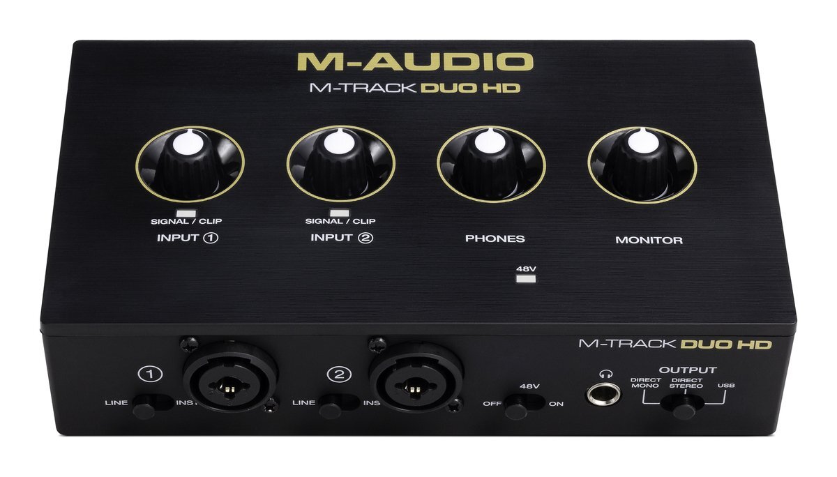 即決◆新品◆送料無料M-Audio M-Track Duo HD / 2イン 2アウト USB-C オーディオインターフェース拍卖