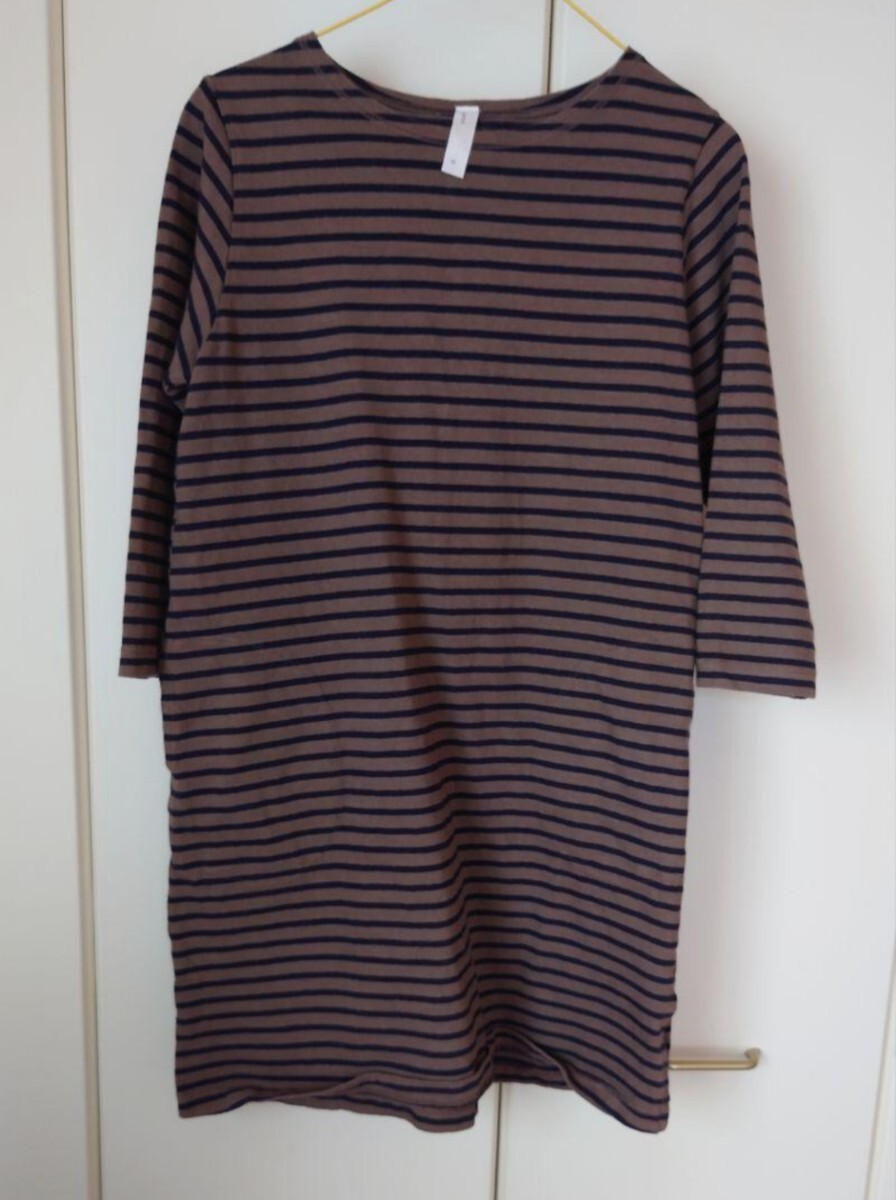 美品 prit ボーダー チュニック ワンピース拍卖