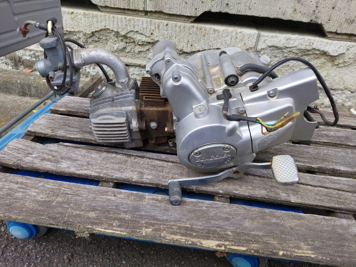 ZONGSHEN 152FMH ATV用 セル付きリバース 3速 ジャンク拍卖