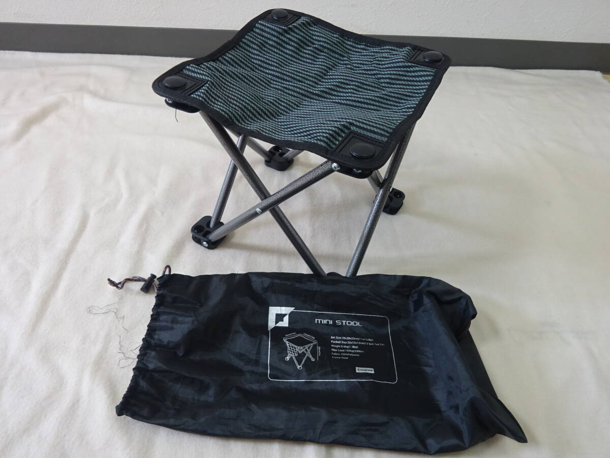 (M-259) king Camp KC2137-C1201821 折りたたみスツール スツール 持ち運び キャンプ 釣り アウトドア 中古 拍卖