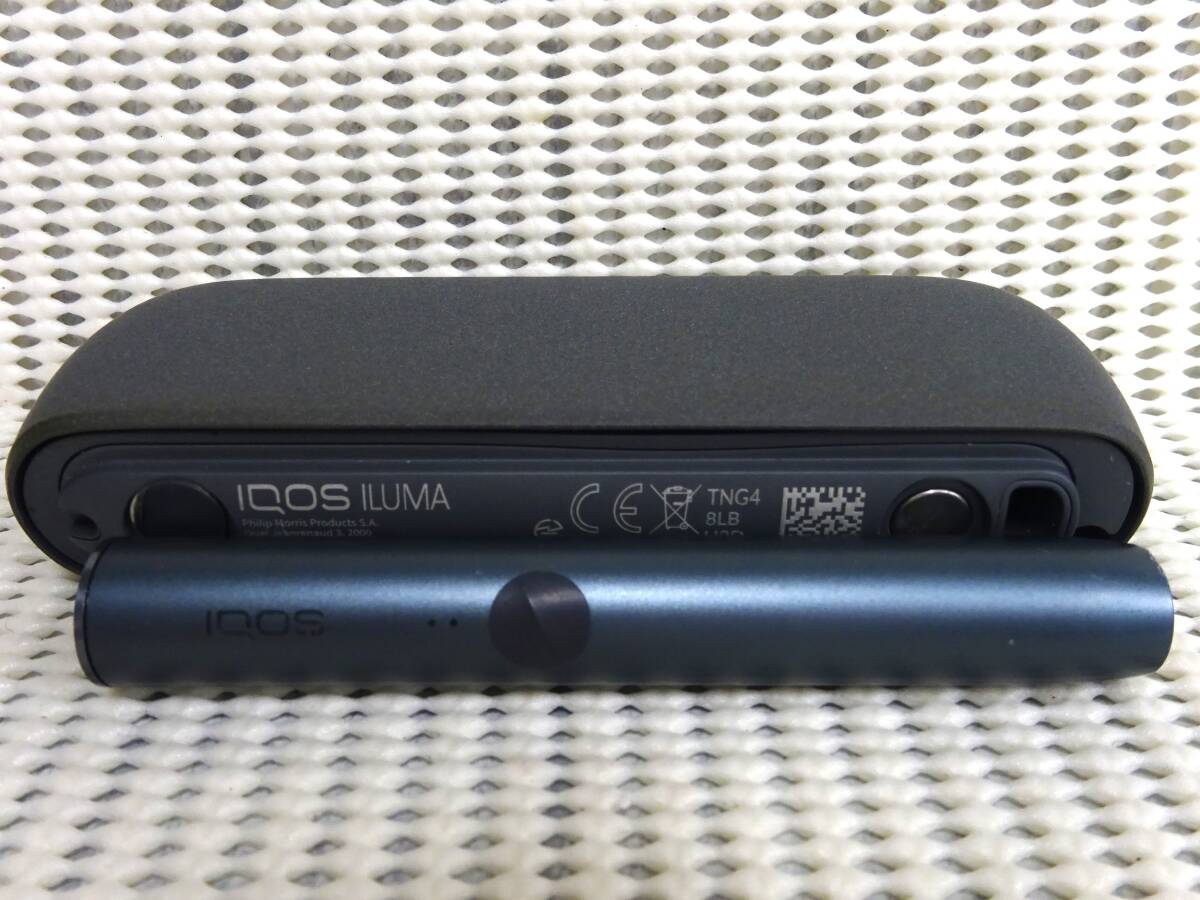 (M-305)IQOS ILUMA アイコス イルマ ぺブルグレー 型番M0001・C1402 加熱式 電子タバコ 通電確認済み 中古拍卖