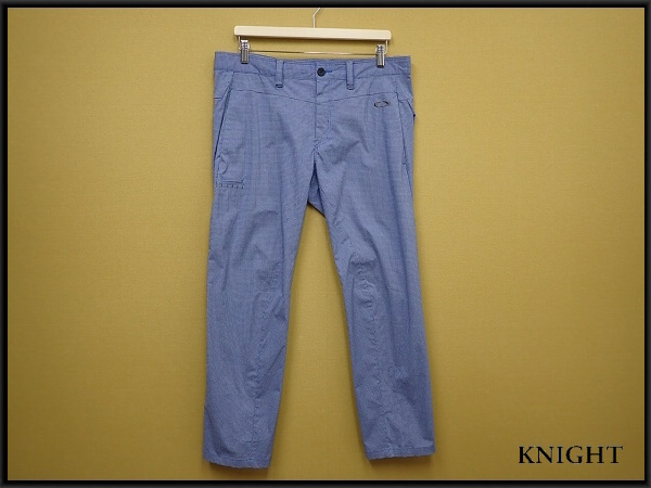 OAKLEY 立体裁断 コットンストレッチパンツ・36△オークリー/ゴルフ/スカル/メンズ/@B1/25*5*4-9拍卖