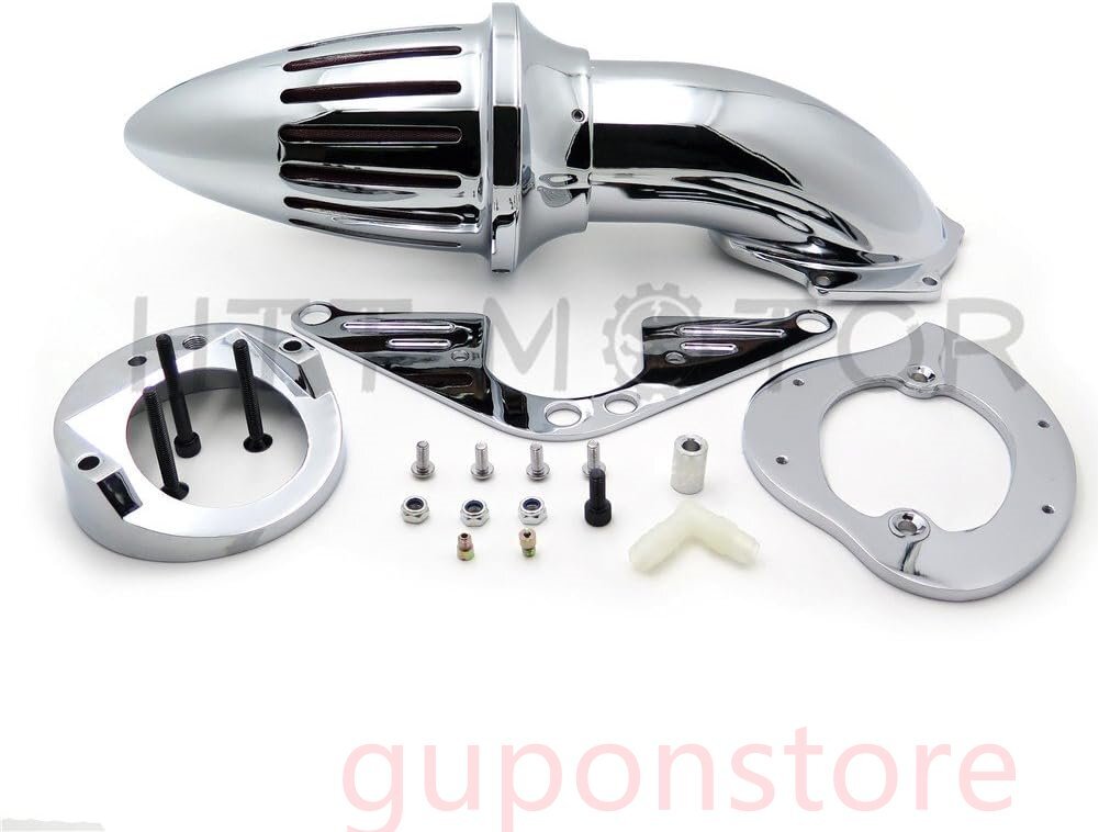 NBX- クロム弾丸エアクリーナーキット ロードスター1600 XV1600A 1700 XV1700 1999-2012に対応拍卖