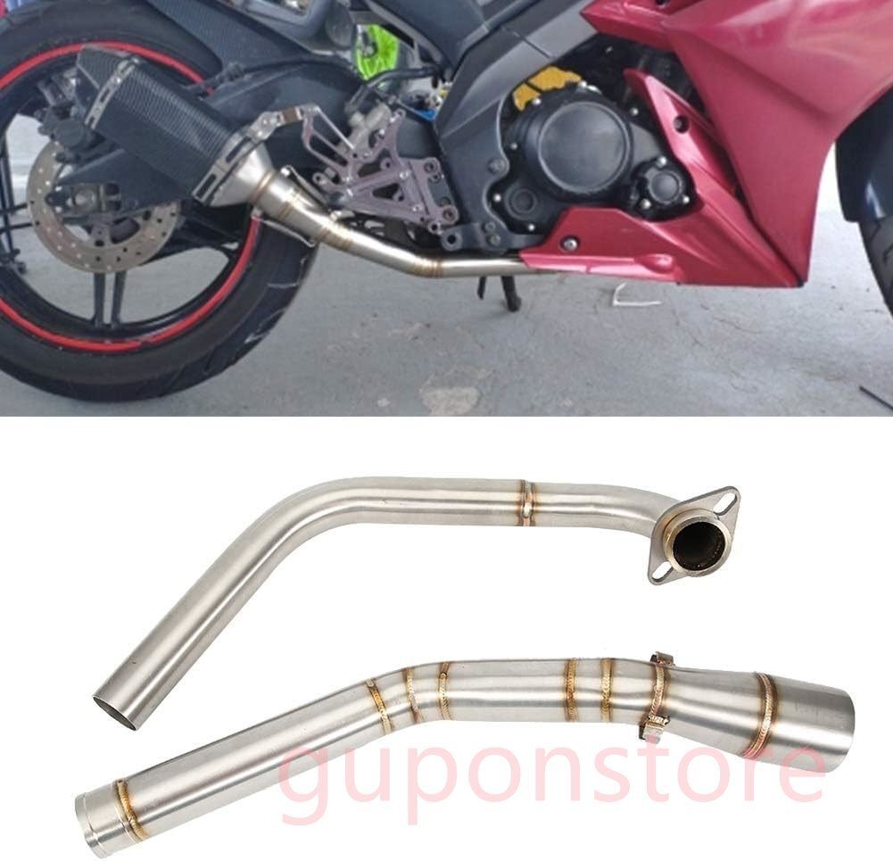 YZF-R15 /MT-15 /MT-125 (2008~2017)用スリップオンエキゾーストマフラー ステンレス製拍卖