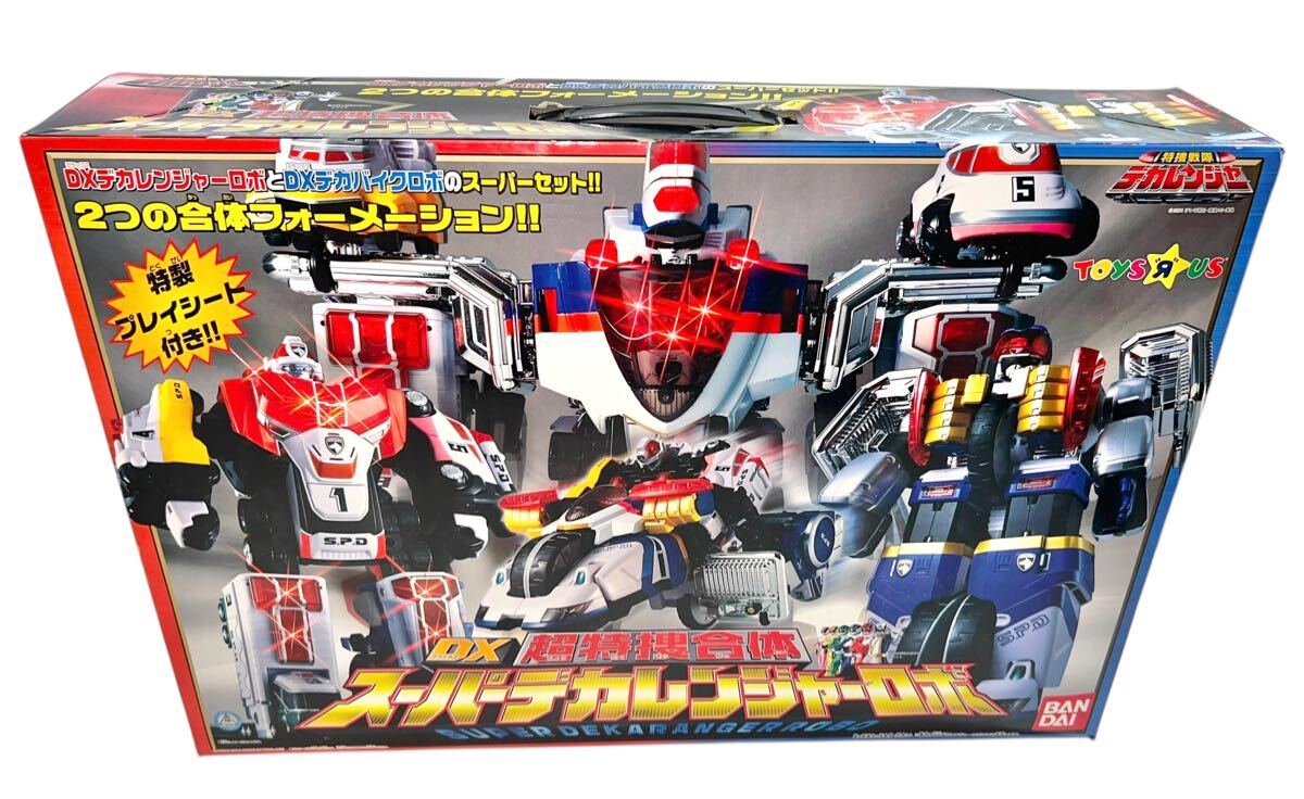 稀少品 DX超特捜合体 スーパーデカレンジャーロボ 特捜戦隊デカレンジャー拍卖
