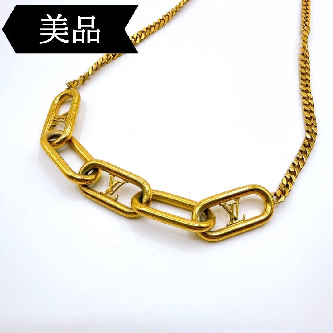 ◇ルイヴィトン◇M00324/コリエ/シグネチャー/チェーンネックレス拍卖