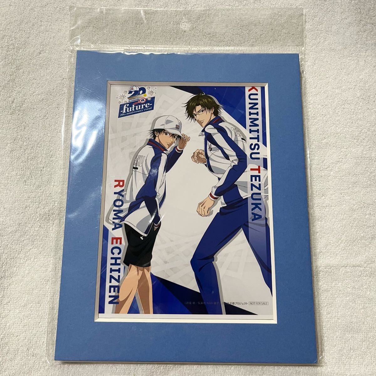 ★☆新テニスの王様 テニプリ 20th Anniversary Event -Future- Amazon 特典 キャラファインマット 越前リョーマ 手塚国光☆★拍卖