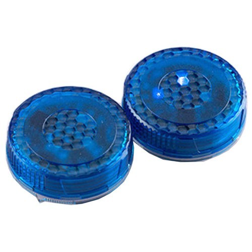 ドアライト 追突防止 車用 警告灯 衝突防止 後方の警告 LED 点滅 ストロボフラッシュ 配線不要 自動点灯 両面テープ 取り付け 2個セット 青拍卖