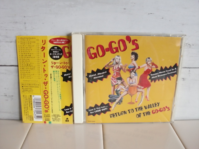 GO-GO’s 〇● Return TO The Valley Of The Go-Go’s CD ●〇 帯付き ゴーゴーズ 国内盤 アルバム CD リターン・トゥ・ザ・GO-GO’s拍卖