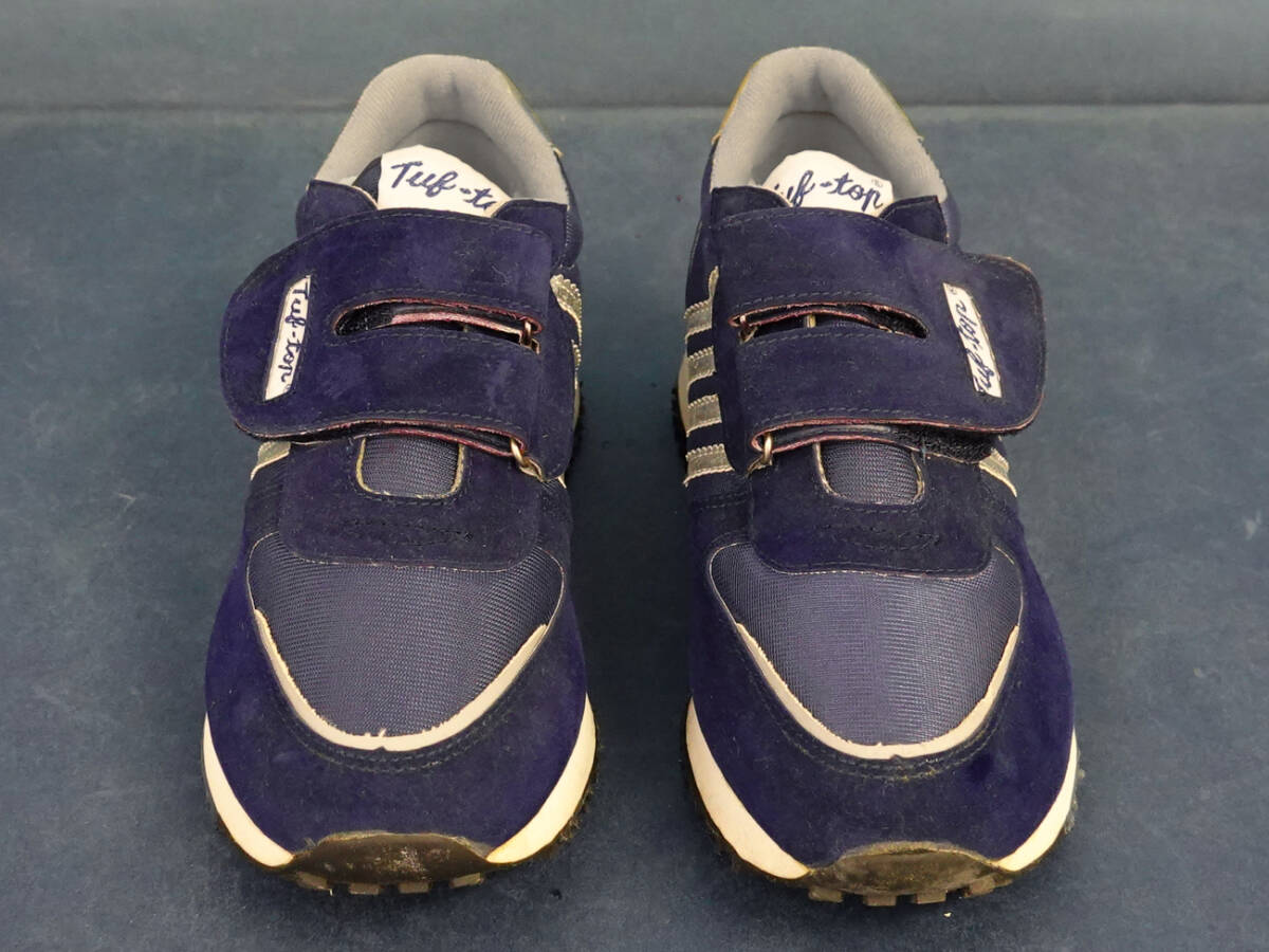 ベロクロ/スニーカー/ネイビー/26.0cm/未使用品拍卖