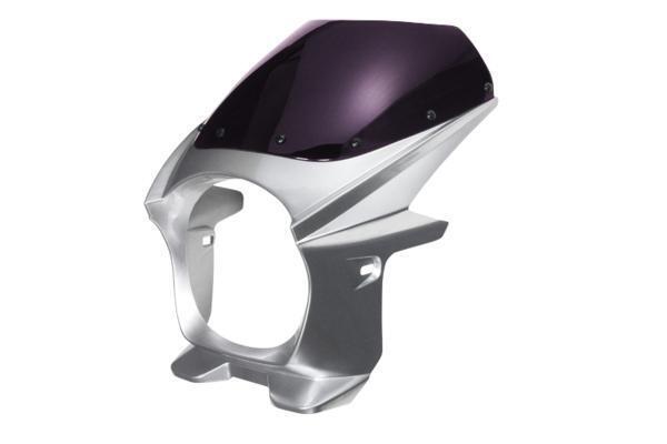 汎用 ビキニカウル φ180 銀 シルバー 新品 風防 フロントカウル カウル バイクパーツセンター拍卖