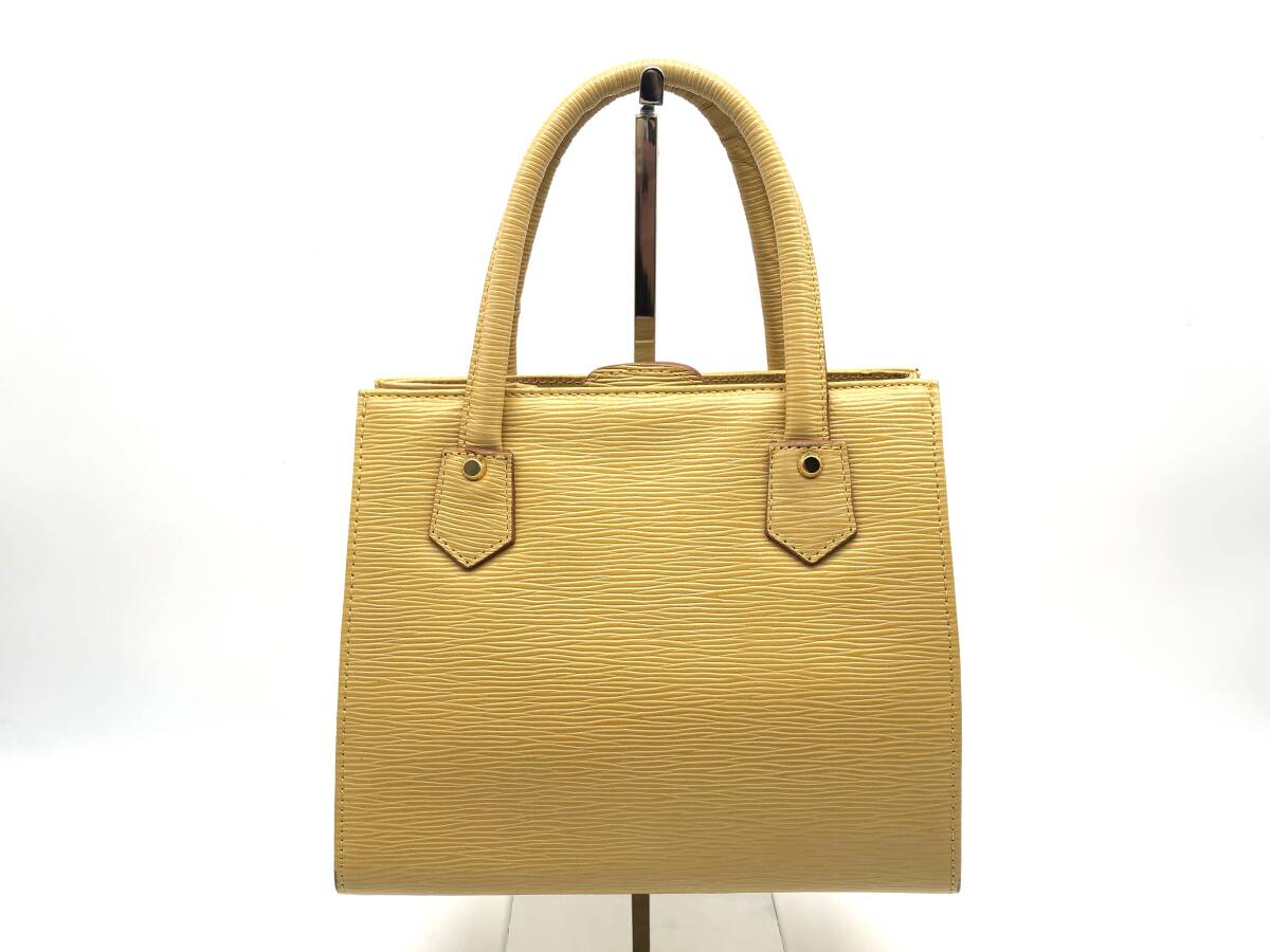 ハンドバッグ イエロー エピ風デザイン レディース バッグ拍卖