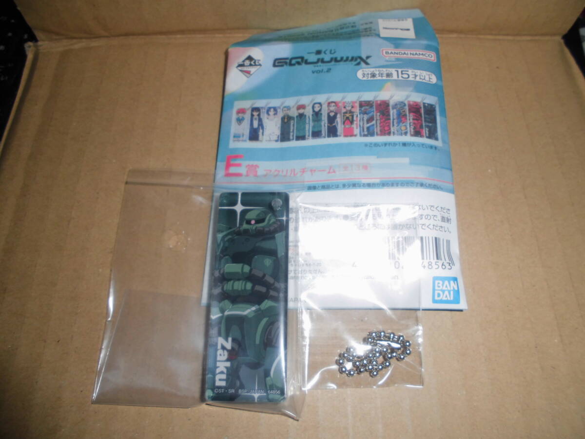 一番くじ ジークアクス vol.2 E賞 アクリルチャーム ザク量産型拍卖