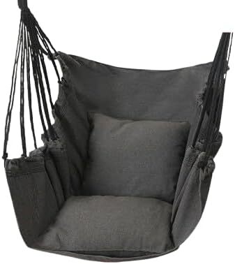 ハンモック スイングチェア 吊り下げ吊り椅子 ハンギングチェア ロッキングチェア 屋外 室内 キャンバス ガーデンチェア 室内 室外 兼用拍卖