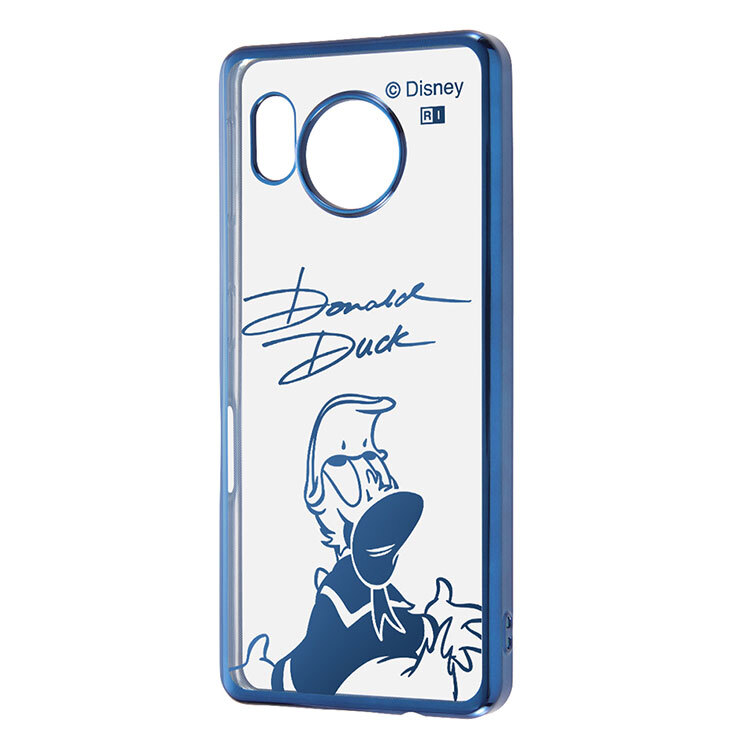 AQUOS sense7 スマホ ケース カバー 『 ディズニー 』 ドナルド サイン キャラクター グッズ ソフト 耐衝撃 ストラップホール拍卖