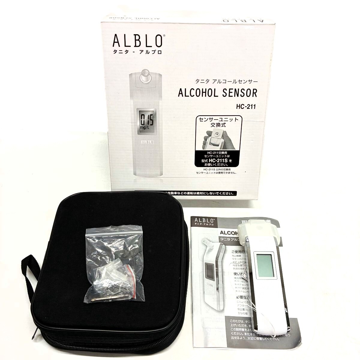 【美品】タニタ アルコールセンサー HC-211拍卖