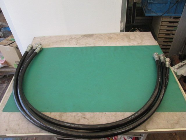 ニッタ NITTA MOORE 油圧ホース 全長180cm ホース:N3130-12 3本 未使用(?)(0417BI)7AT-1拍卖