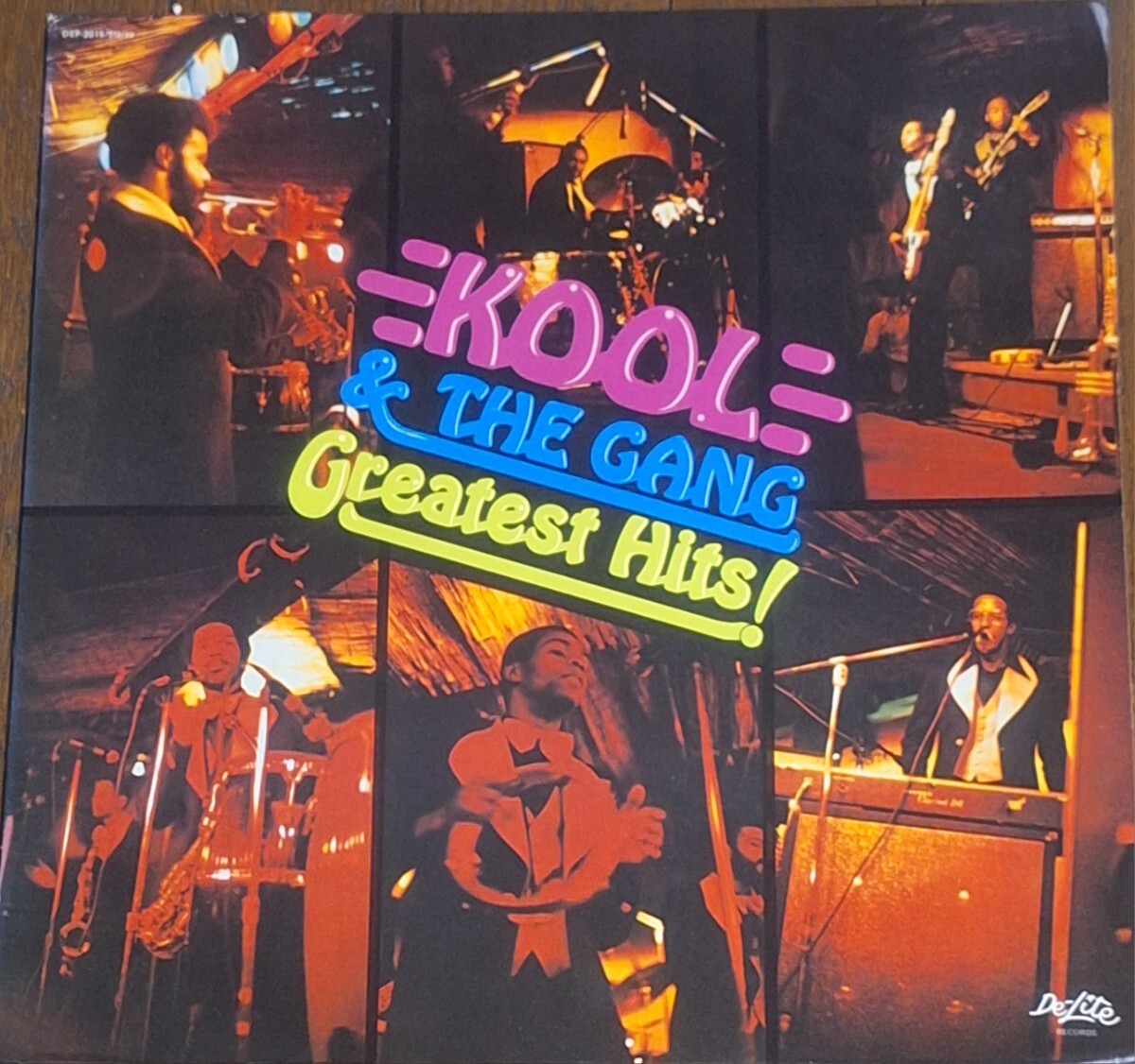 Soul Funk名盤LP (De-Lite/ DEP-2015)★クール&ザ・ギャング/ Kool & The Gang★1975年3rd Comp.『Greatest Hits』歌詞&解説付拍卖